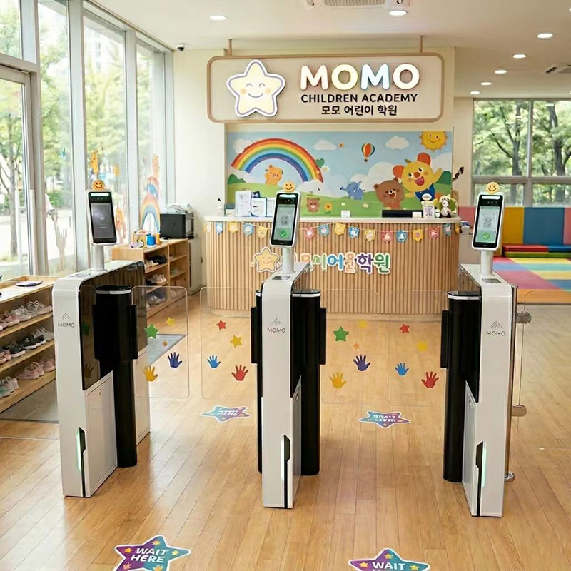 Anti-tailgating sensor high speed turnstiles gate